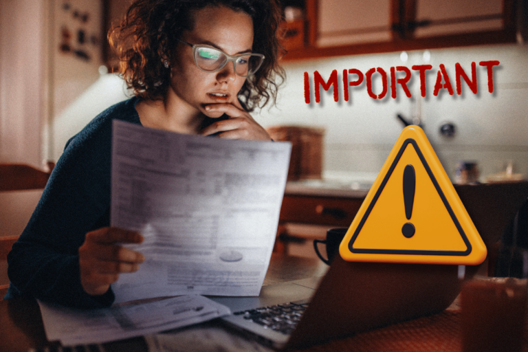 Empresário analisando gráficos preocupantes, simbolizando os 5 sinais de que um negócio precisa de mudança para superar o medo de quebrar.